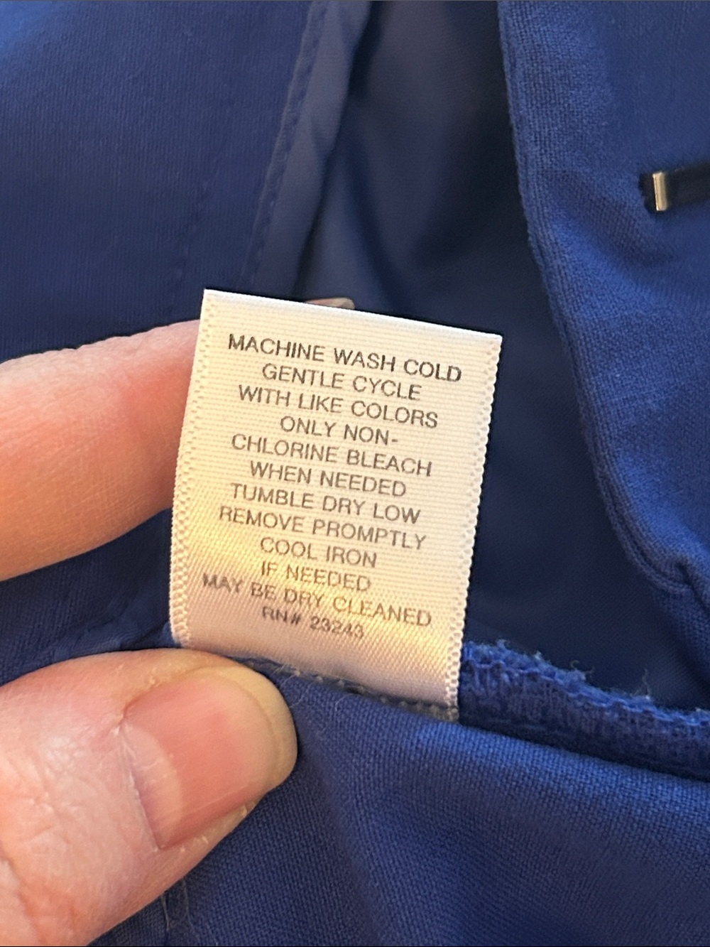 New York & Company Royal Blue Pants - Picture 6 of 6